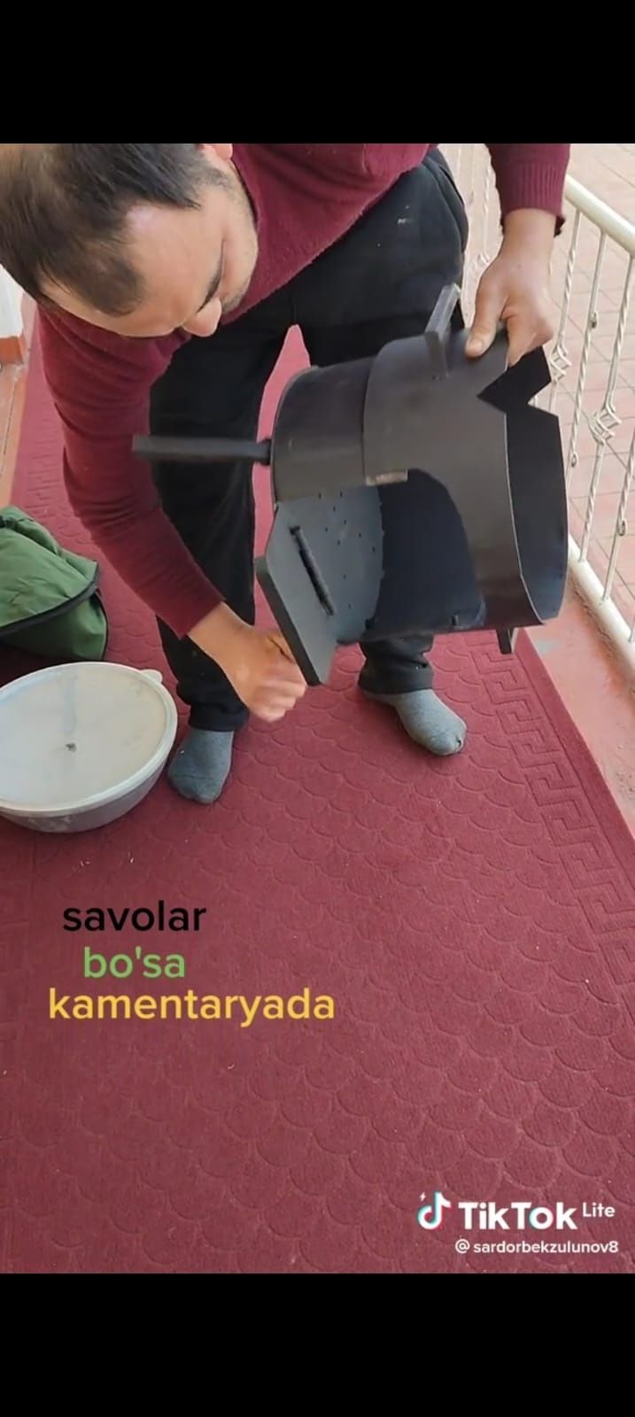 Продам складной очаг