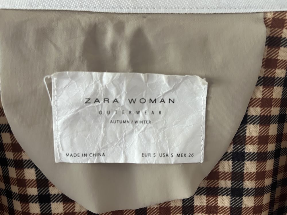 Плащ Zara, размер S