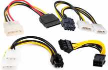 Переходники Molex - 6 8 Pin Sata
