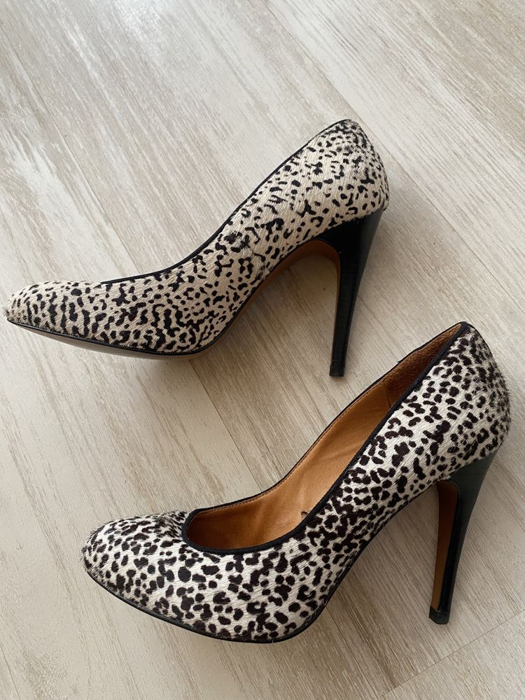 Туфли кожаные Zara