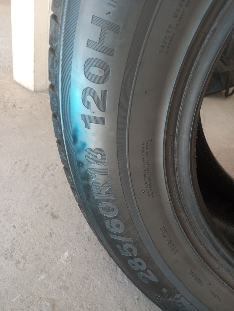 Автошины зимние б/у