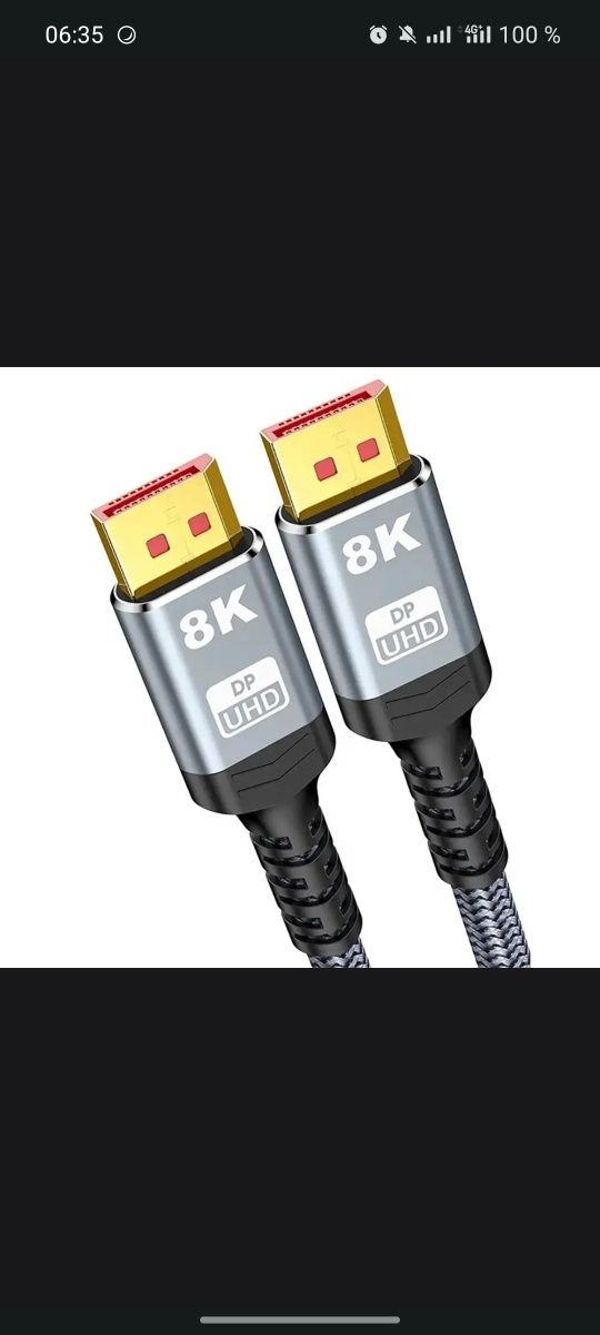 Кабель Displayport для пк, тв