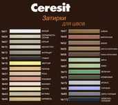 Затирка для кафеля Ceresit