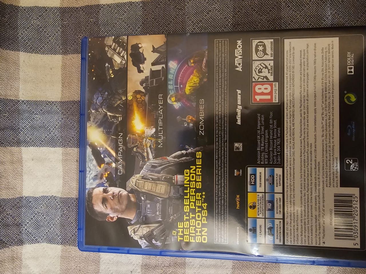 Игра на ps4 Call of duty Infinte warfare