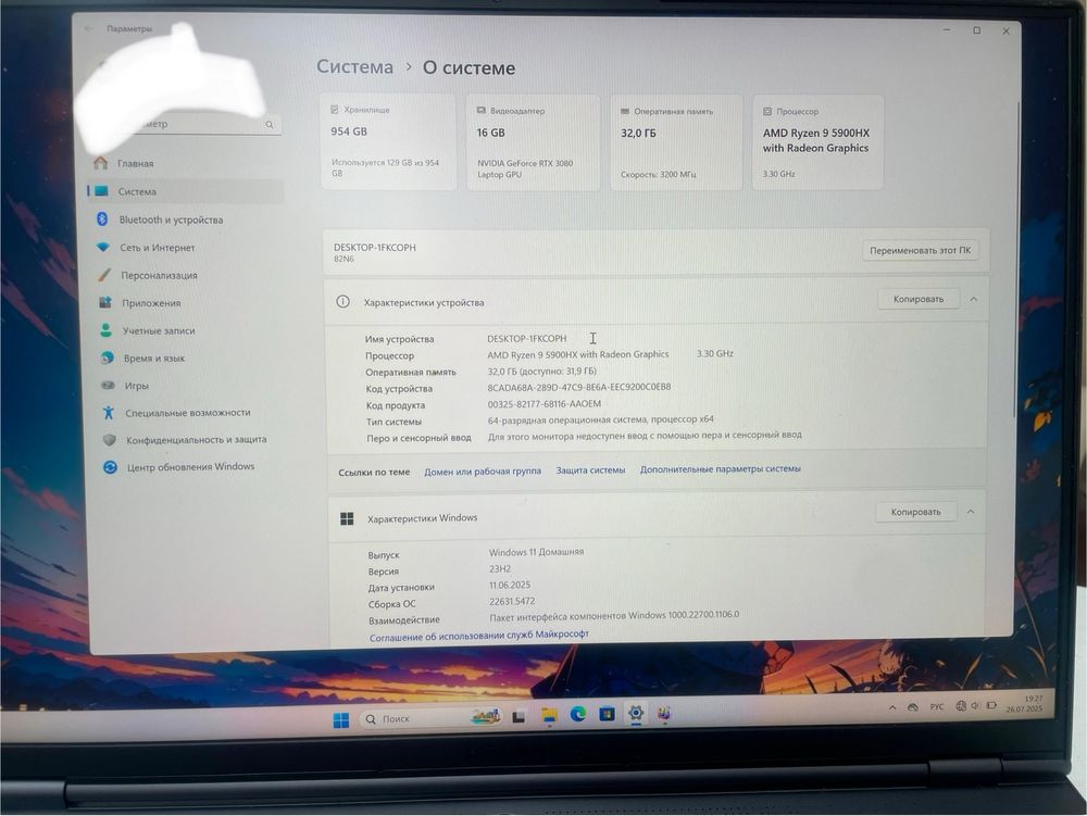 Lenovo legion в отличном состоянии