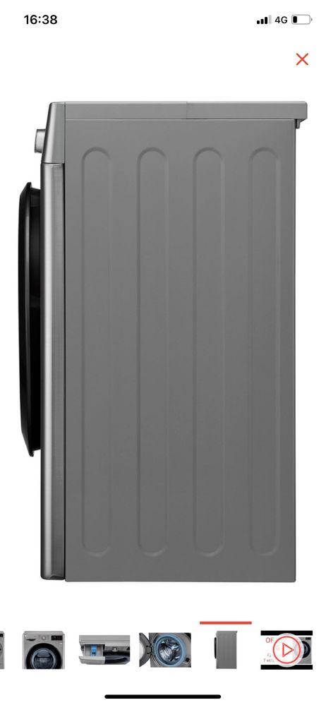 Стиральная машина LG F2M5HS6S серебристый