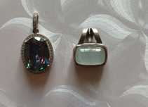 Продам кулоны серебро 925