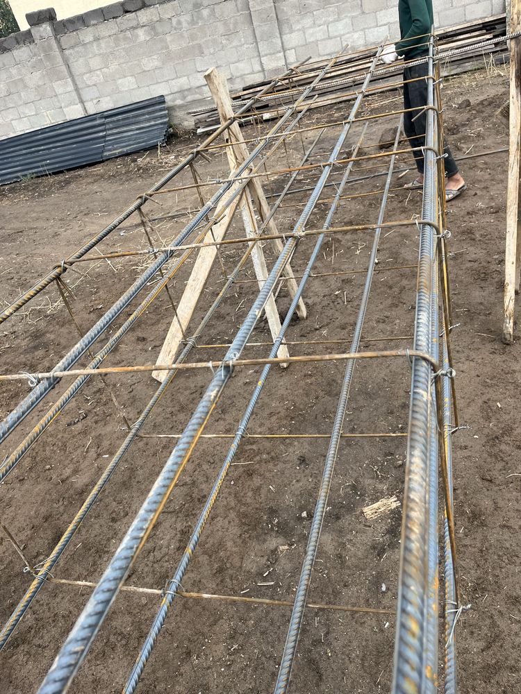 Заливка Фундамент