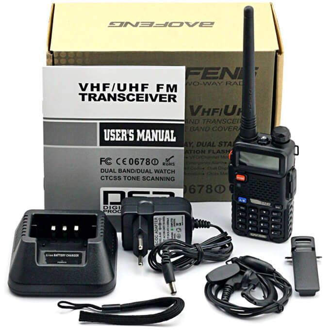 №1 BAOFENG UV-5R. Рация гарантия 36 месяцев. Доставка+Прошивка.BBB