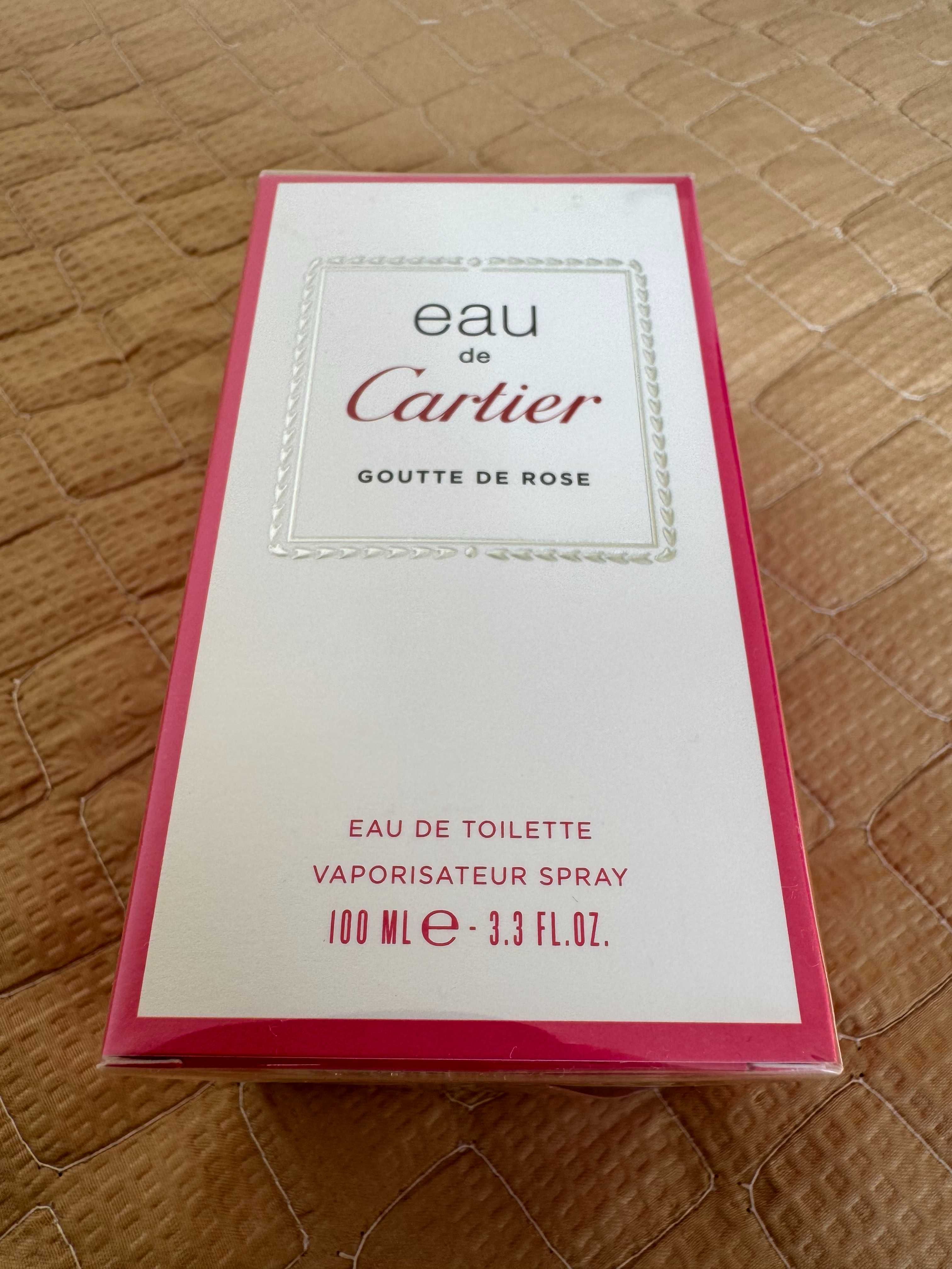 Cartier Goutte de Rose EDT. 100 мл. Оригинал. Новый. Запечатанный