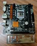 Материнская плата ASRock H110-DGS 1151 socket в хорошем состоянии