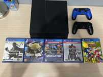 PS4 fat 500gb с играми