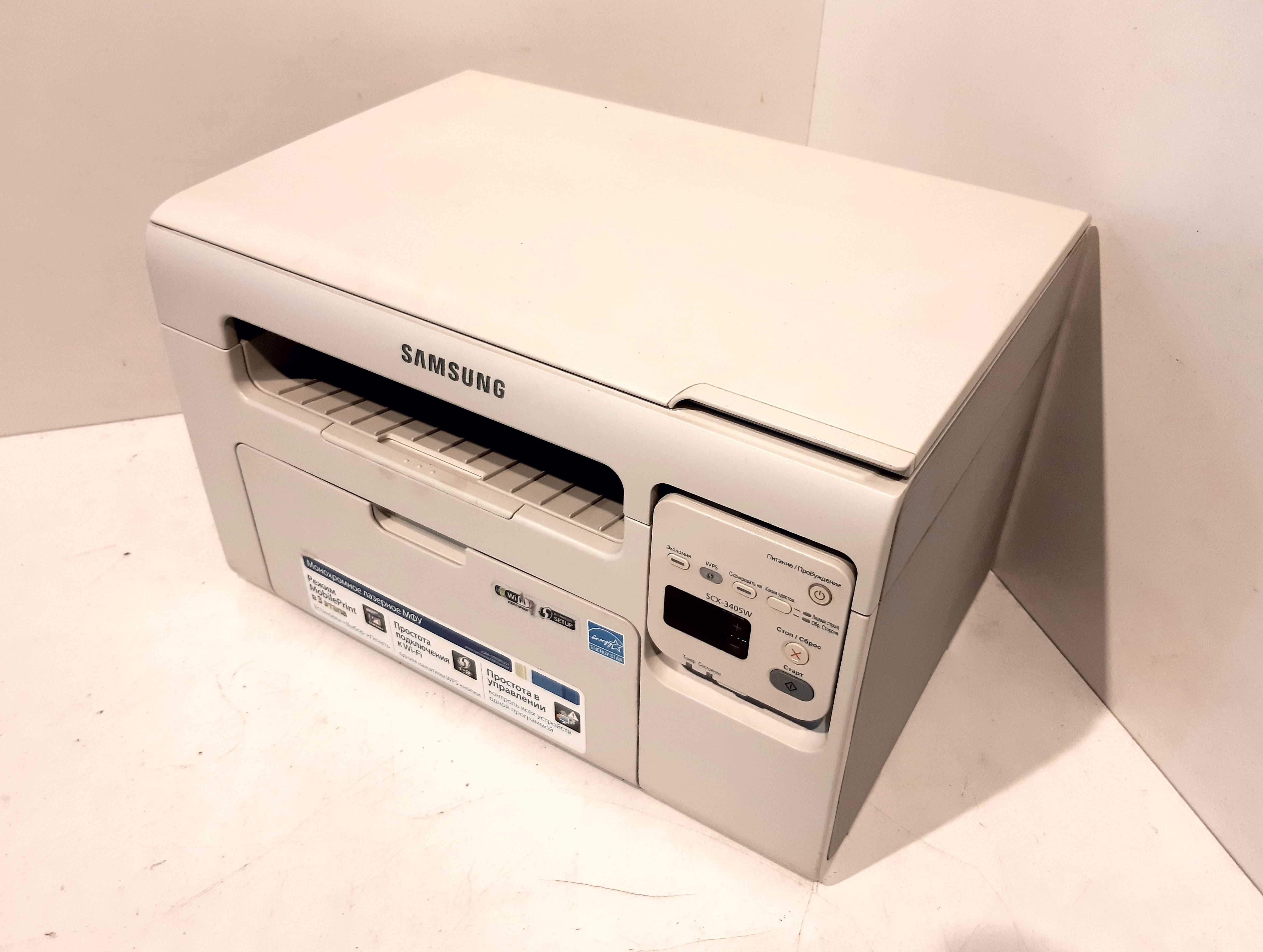МФУ лазерный Samsung SCX-3405W, wifi