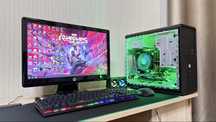 Игровой компьютер Core i5/12GB/GTX 1050Ti +20 дюйм монитор/ЦЕНА ЗА ВСЁ