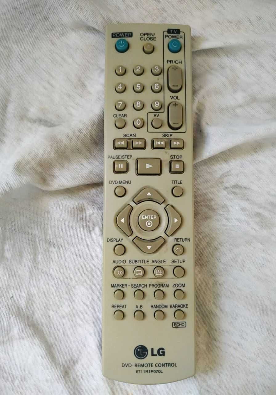 Пульт ду для DVD  LG + karaoke