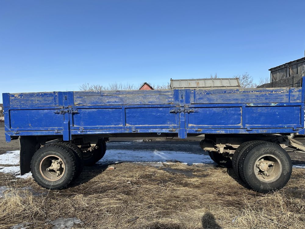 Камаз 5320, бортовой, с прицепом. Жарминский р-н,с.Калбатау,Георгиевка