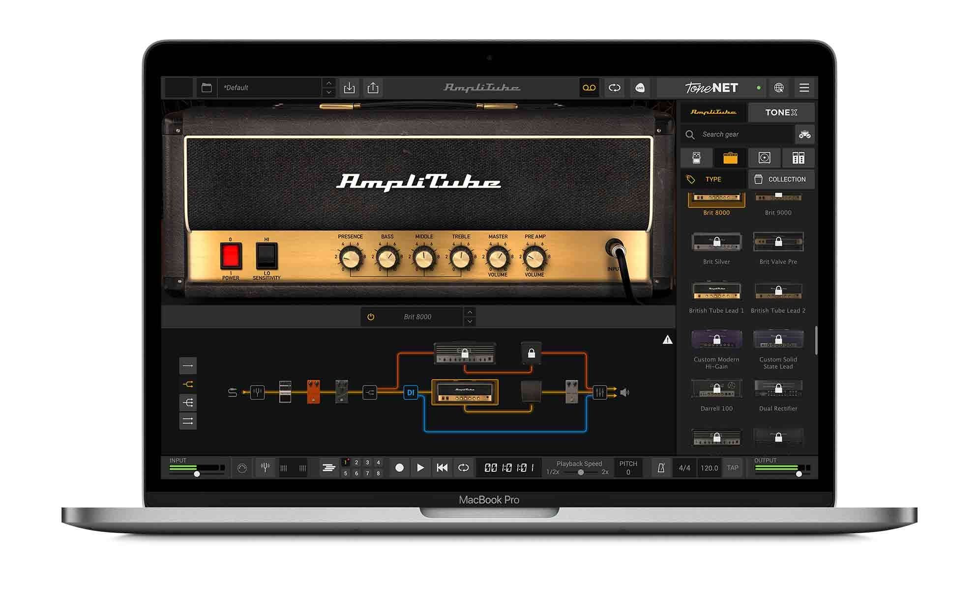 Аккаунт Amplitube 4,5 (Лицензия)