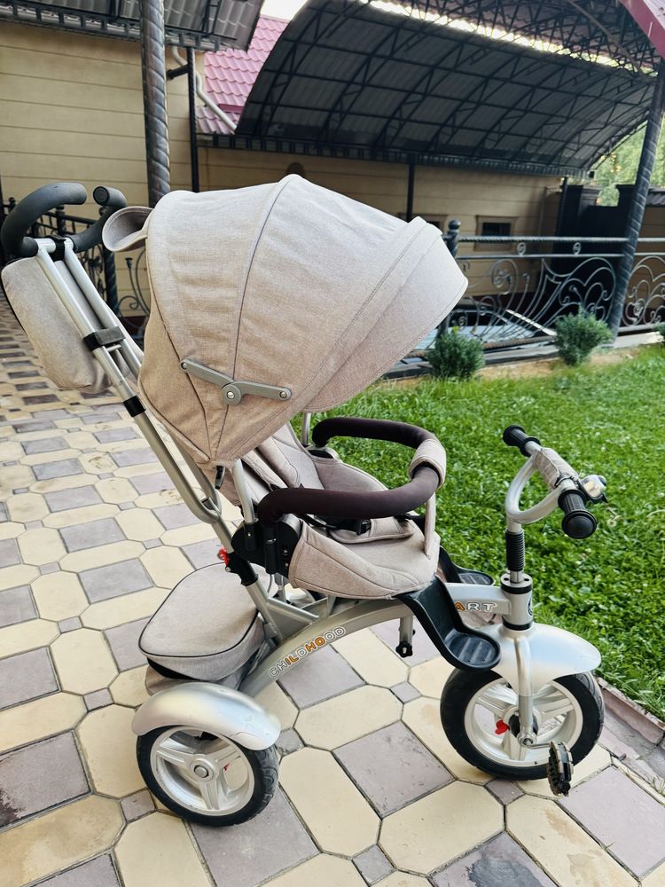 Велосипед коляска 2в1 SMART CHILDHOOD