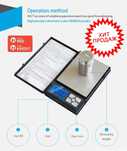 Лабораторный весы до 500гр.  Ювелирный весы Notebook. Весы для золото