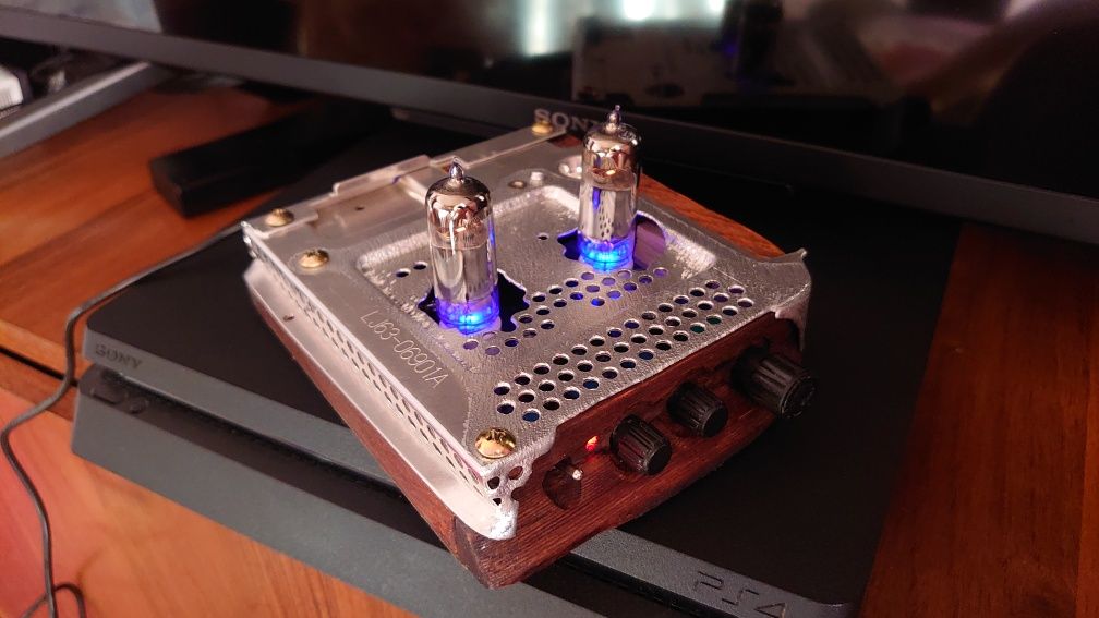 Ламповый блютуз Hi-fi предусилитель