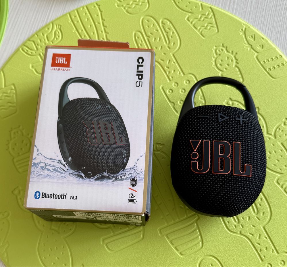 JBL clip 5 портативная колонка