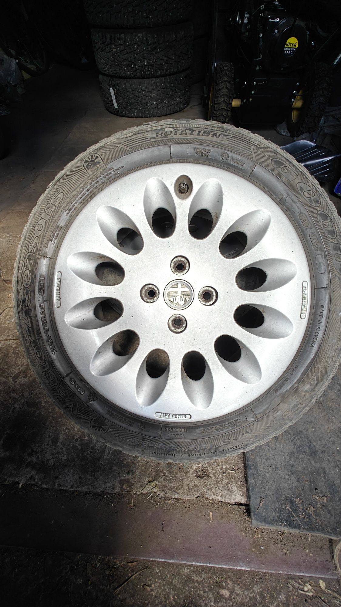 Продам фирменные диски от ALFA ROMEO 4X98 R15