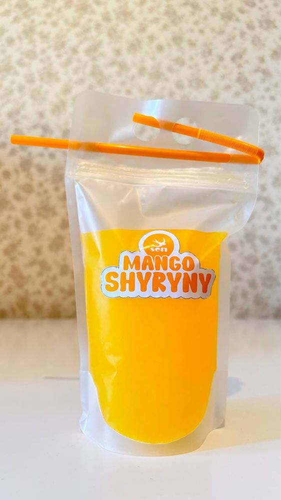 Ziplock ЗИП пакеты для напитков матовый с трубочкой