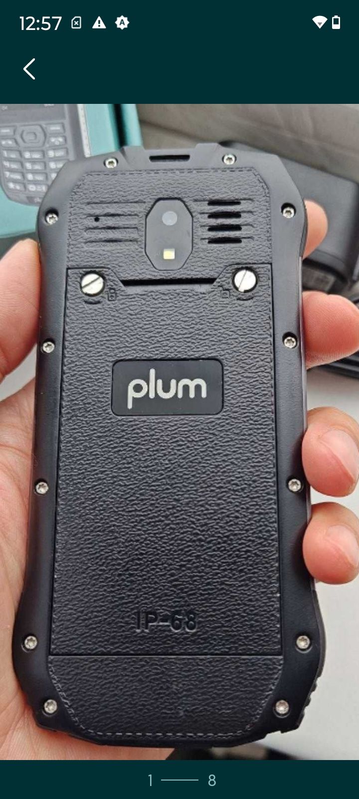 Из Америки PLUM Ram 7 4G LTE - защищён инструмент- IP 68, ударный, США