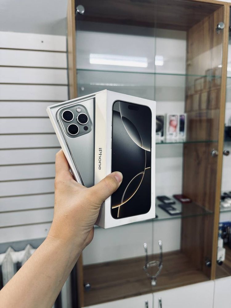 iPhone 16 pro max  1ТB/100%/7 цп  от Актив Маркет Рассрочка 0-0-24