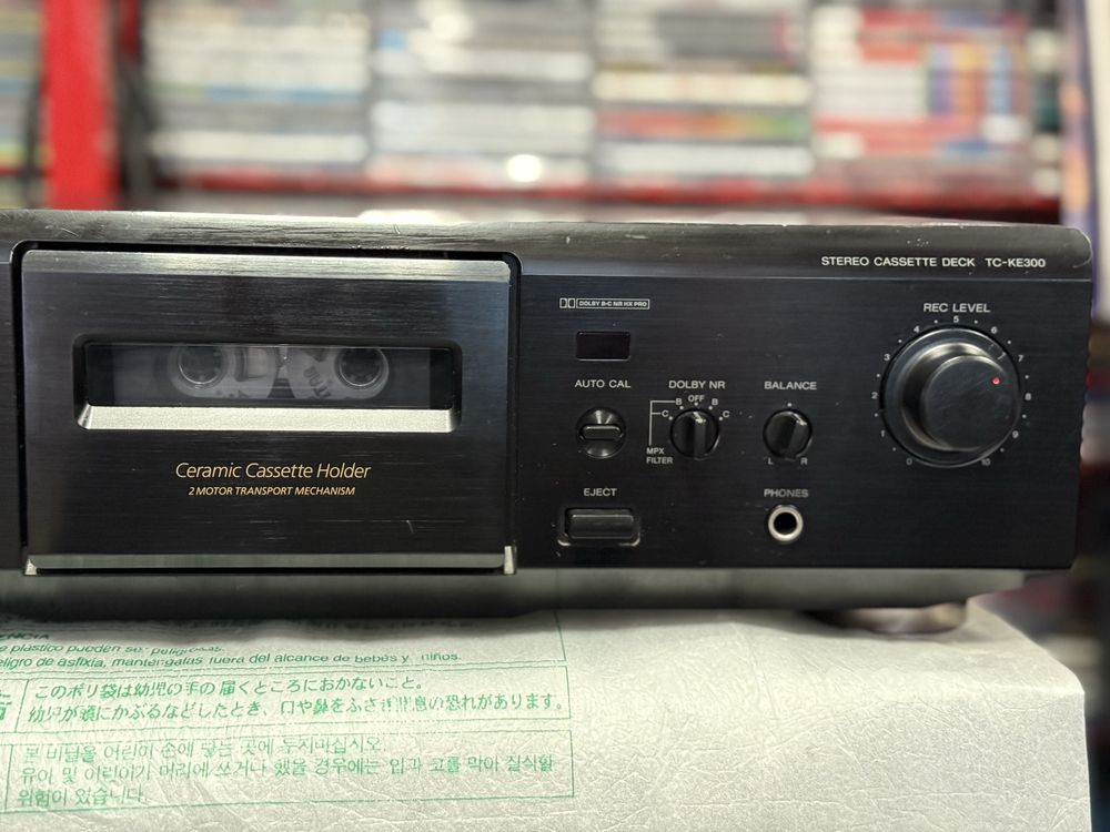 Sony TC-KE300 кассетная дека с калибровкой!