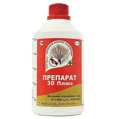 Препарат 30 плюс 1л от зимующих вредителей 3 в одном + консультация