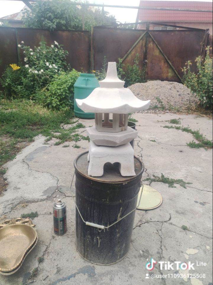 Продам японский фонарик из искусственного камня