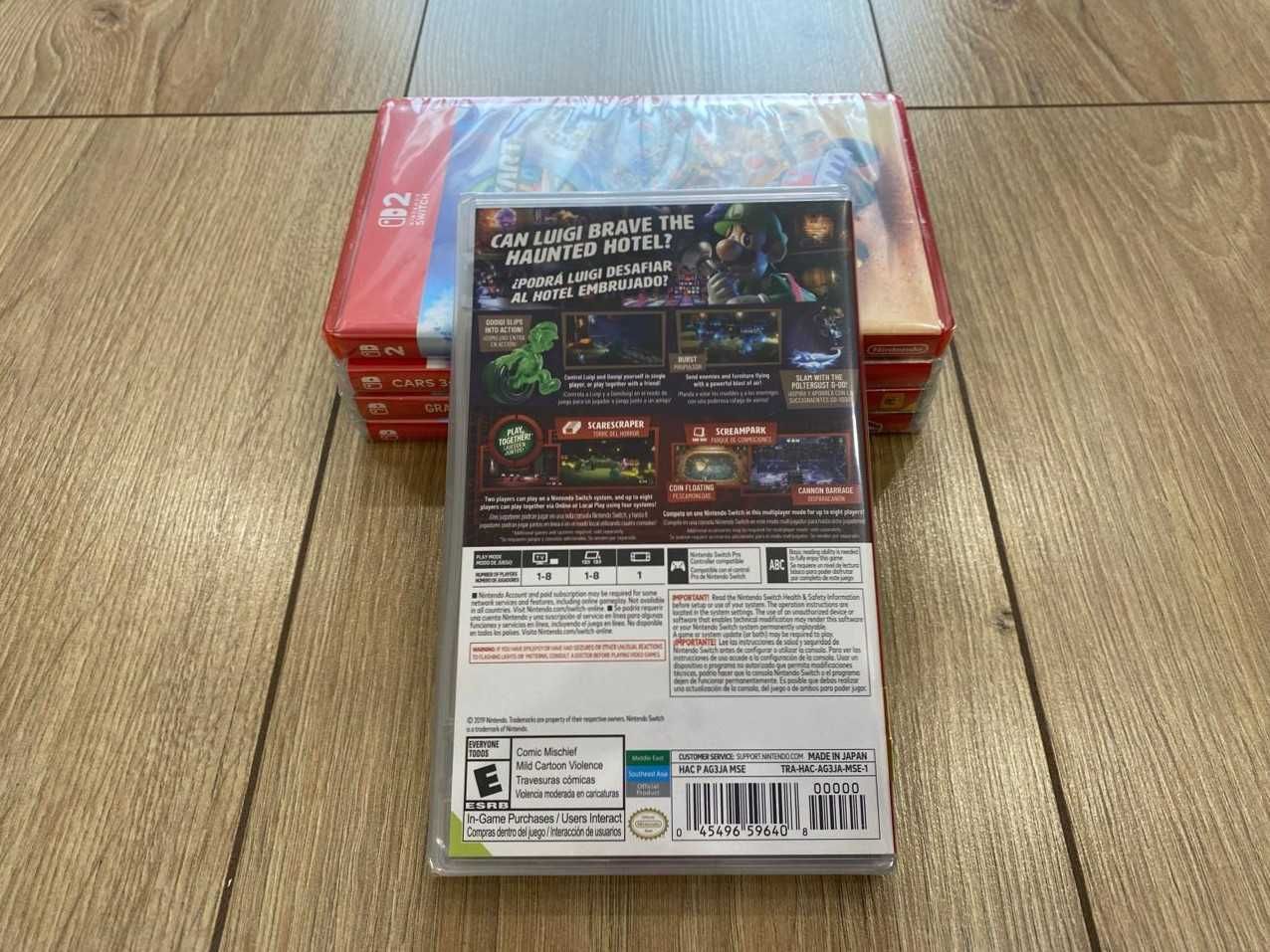 Новый картридж Luigi’s Mansion 3 Nintendo Switch/ Нинтендо Свитч
