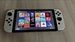 Nintendo Switch Oled  + прошитый 256гб sd карта