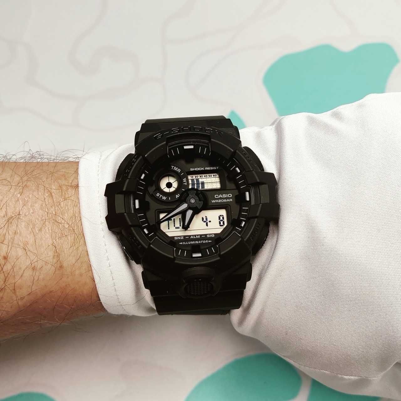 Casio G-Shock GA-700BCE-1A наручные часы оригинал черные нато