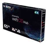 НОВИНКА 2025! YASIN SMART 4K 165см на топовом WebOS от LG пульт указка