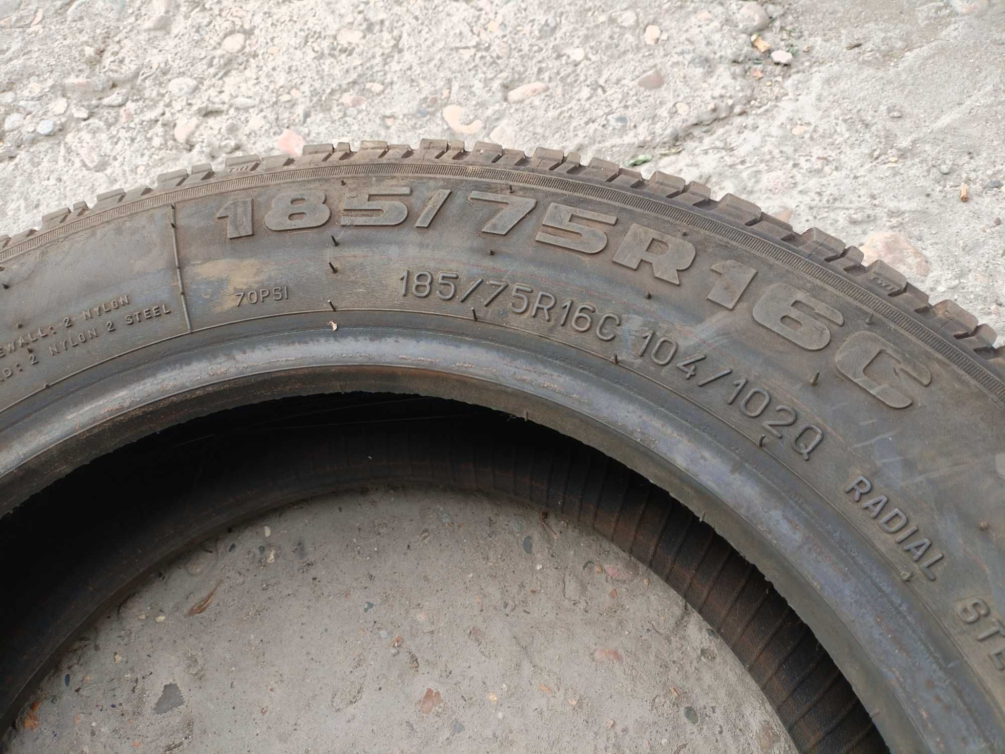 Продам на запаску авто шину на газель