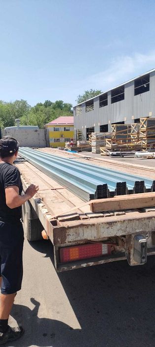 Профнастил цинк и цветной 50 цветов—доставляем по РК. Производим сами!