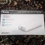 Коммутатор новый Switch 8 port D-Link DGS-1008A/F1A