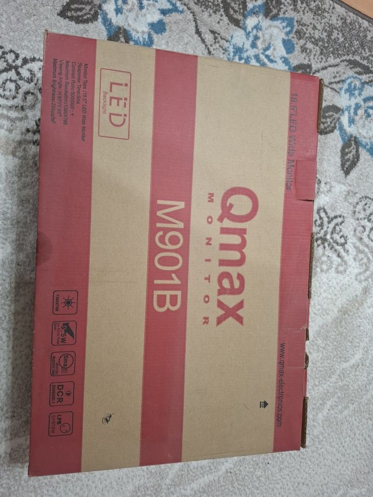 Монитор 18.5 Qmax M901B Black
