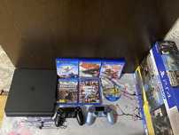 Продам PlayStation 4 slim | 1 терабайт 10 игр