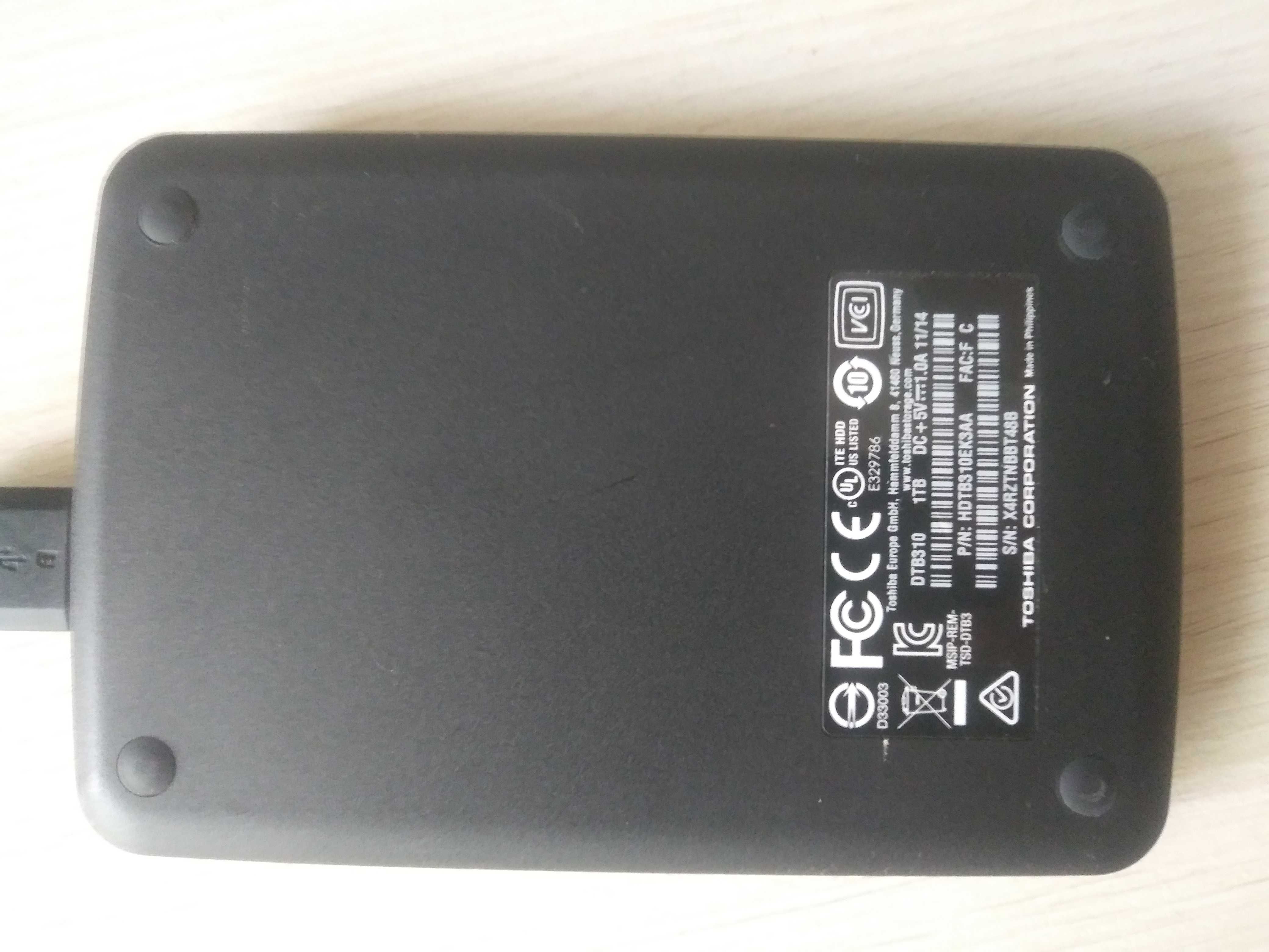 Съемный USB жесткий диск 1Тб