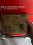 Детский игрушечный металлический пистолет C7 Airsoft Gun