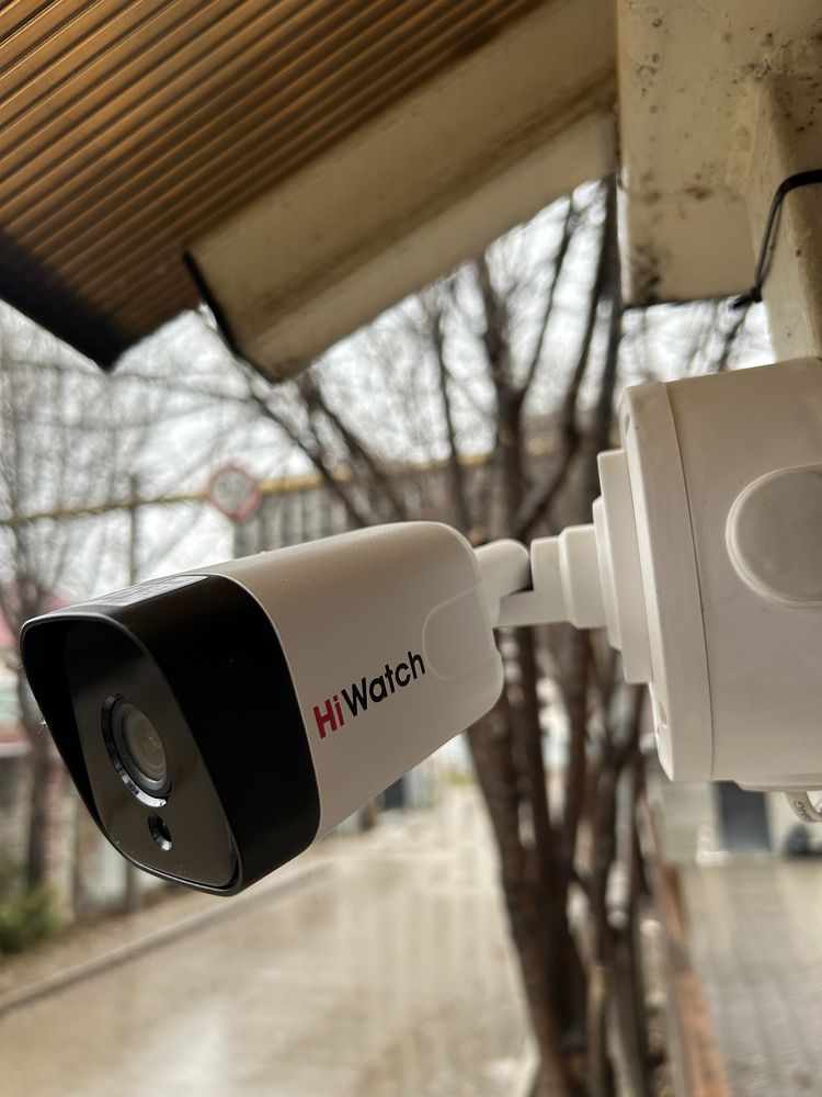 Установка камер видеонаблюдения, монтаж, Wi-Fi нные камеры