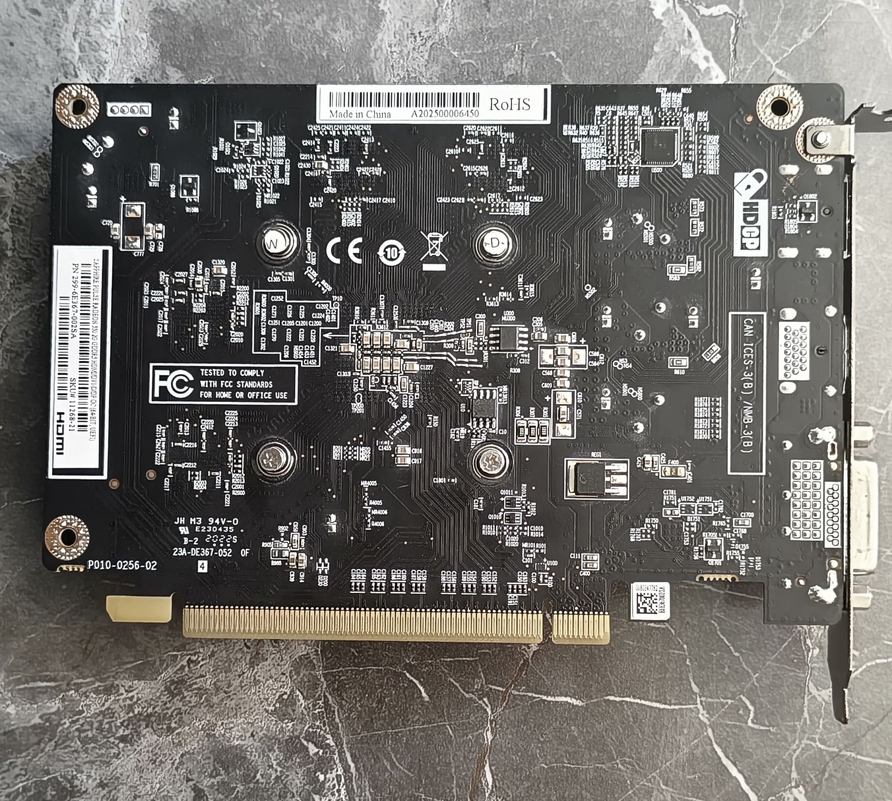 RX 550 2Gb gddr5