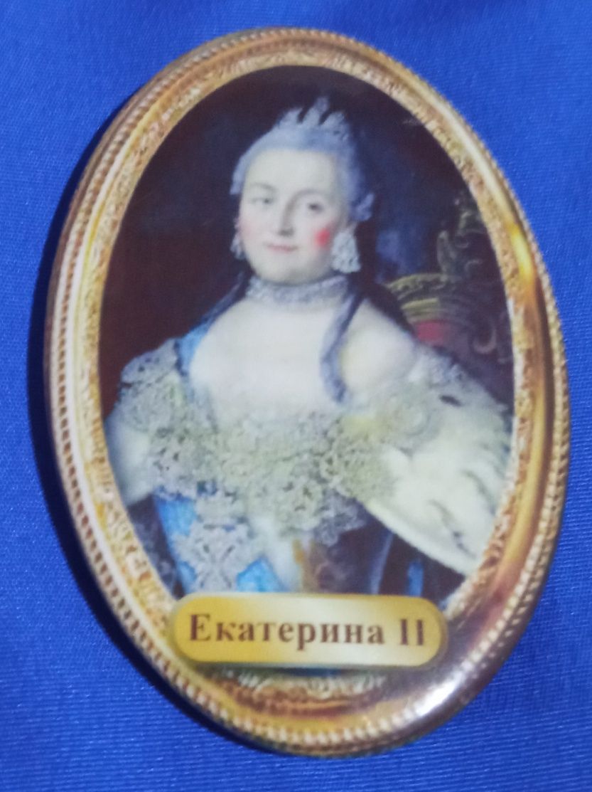 Магнитики, Герб СССР. Ленин, Сталин, Гагарин, Пётр I. Екатерина II. Н