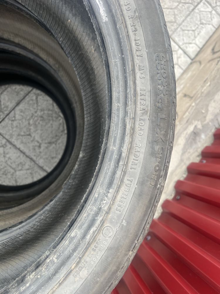 Комплект летней резины Continental Cross Contact 275/40/R22 108Y