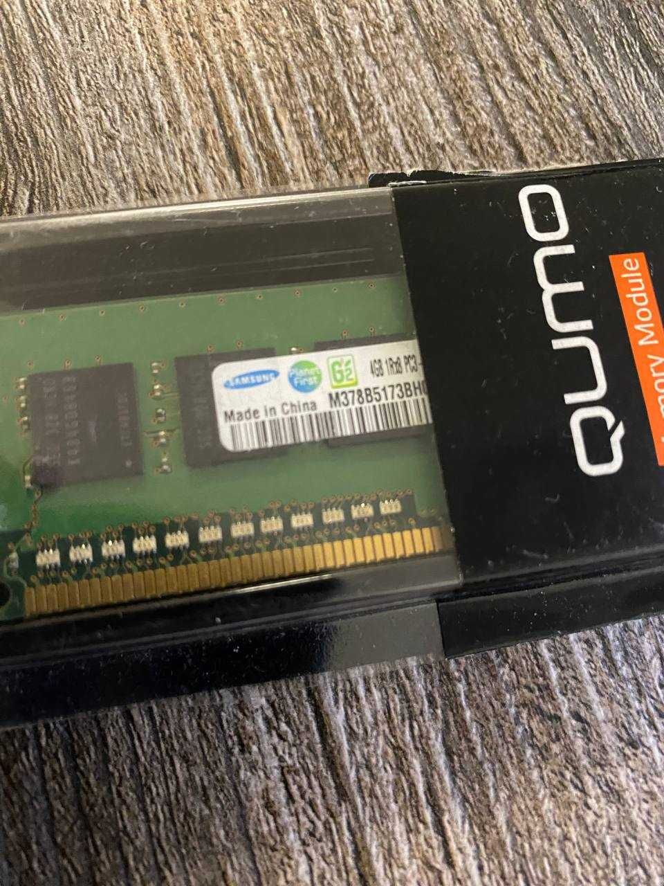 Продам 8гб ОЗУ, по 2 плашки 4гб DDR 3