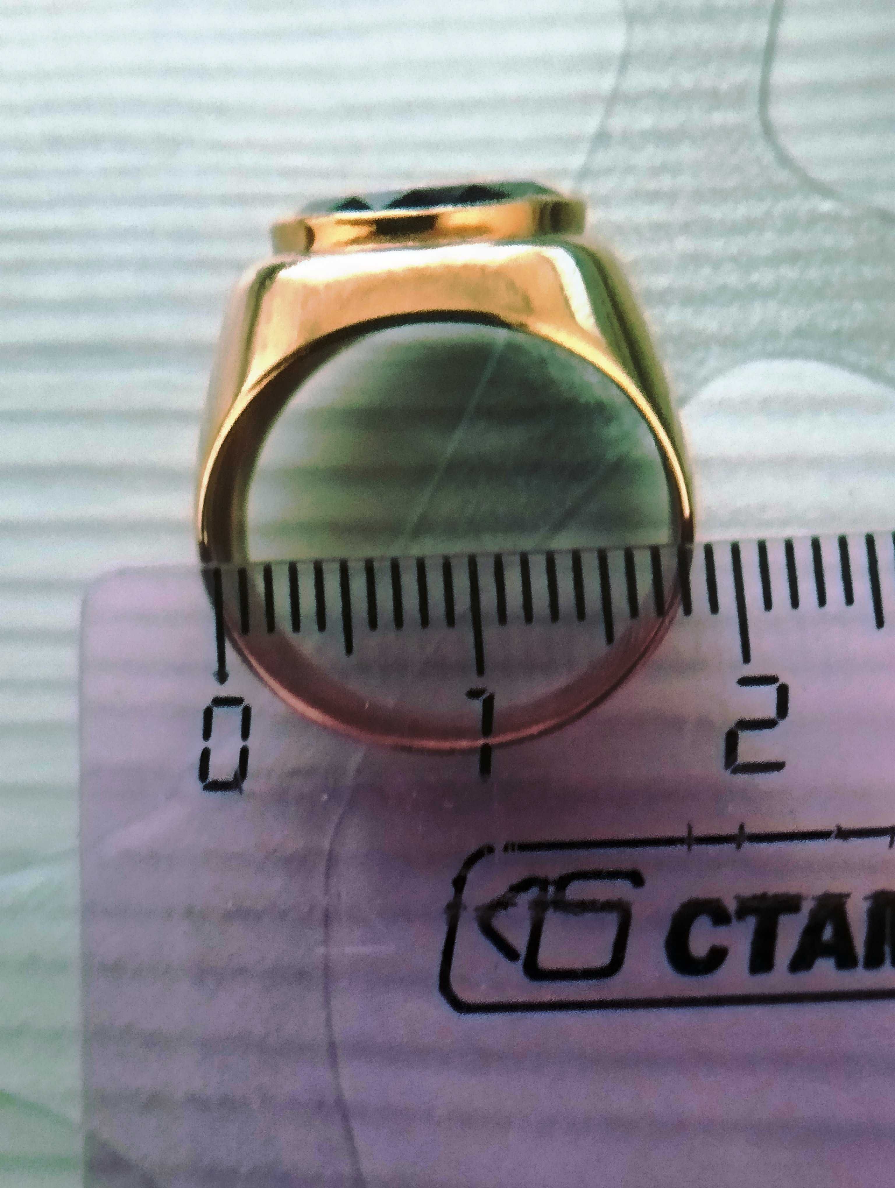 Кольцо золотое 583 пробы СССР с аметистом, срочно!