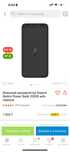 Powerbank xiaomi 20 000 mah